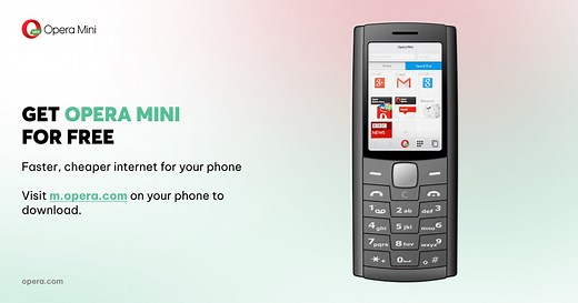Opera untuk ponsel dasar | Peramban ringan dan andal untuk ponsel 2G | Opera