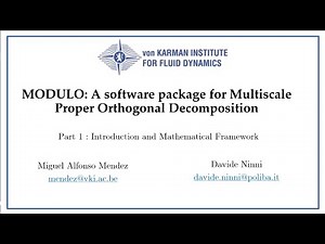 MODULO Tutorial 1 : Introduction and Mathematical Framework