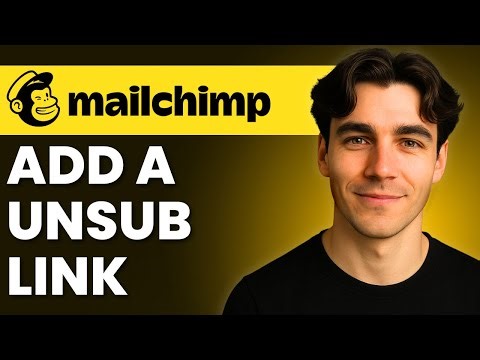 How To Add An Unsubscribe Link In Mailchimp (Tutorial 2026)