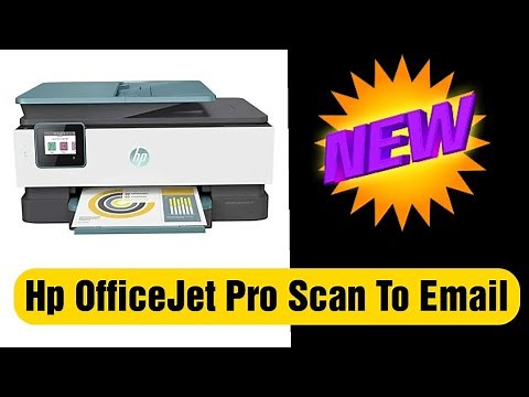 Hp OfficeJet Pro Scan To Email Feature