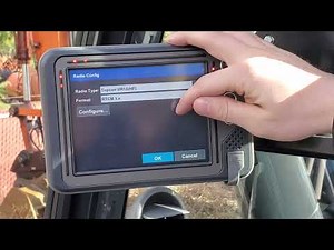 How to change radio channels on Topcon 3DMC v.15