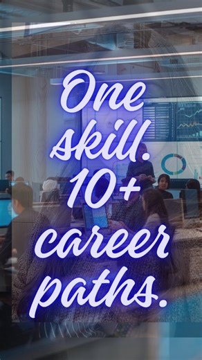 One skill. 10 career paths. 🐍🚀 Python opens doors to Data Science, ML, Analytics, BI & more. Learn it with real projects and turn skills into careers. 💼✨ #PythonSkills #TechCareers #DataScienceLife #LearnPython #AIWithPython CareerGrowth Upskill DataBrioAcademy Reels ExplorePage | Data Brio Academy