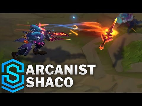 Arcanist Shaco Skin Spotlight - Pre-Release - League of Legends
