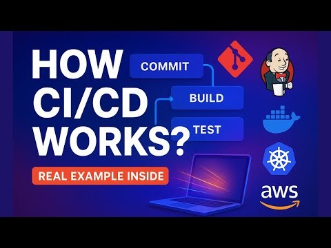 How CI/CD Works in DevOps | Simple Breakdown with Real Example