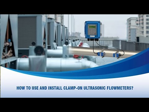 How to Use and Install Clamp-on Ultrasonic Flowmeter UF2000B?