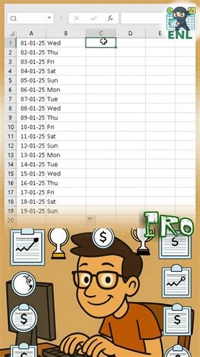 Format Text at an Angle in Excel (Pro vs Noob) excelProTips