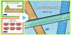Year 3 Measurement Maths Warm-Up PowerPoint