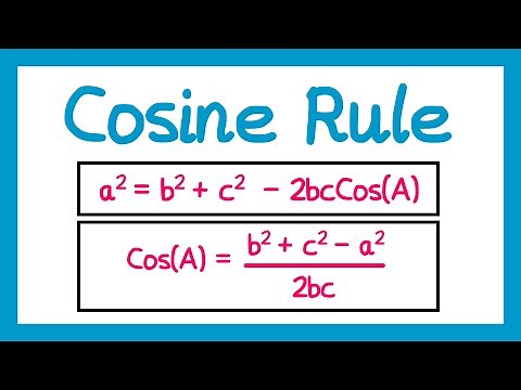 The Cosine Rule - GCSE Higher Maths