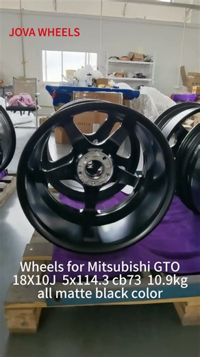 Manufacture wheels for Mitsubishi GTO 1999, 18x10j 5 spoke deep lip wheels at JOVA WHEELS