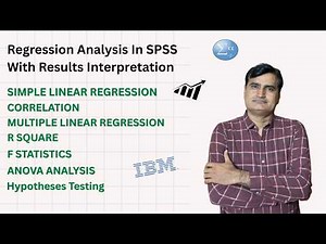 Regression analysis in SPSS with results interpretation | Step by Step