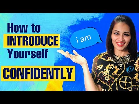 How to INTRODUCE yourself CONFIDENTLY in just 5 simple steps