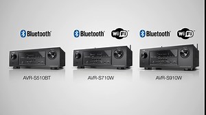 Denon AVRS510BT 5.2 Channel Full 4K Ultra HD AV Receiver with Bluetooth