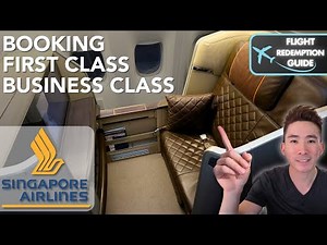 Booking Singapore Airlines First Class & Business Class using Credit Card Points to KrisFlyer Miles