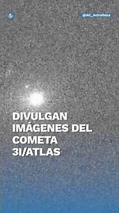 Así se vio el cometa 3I/ATLAS al alcanzar su punto de máximo acercamiento a la Tierra #shorts