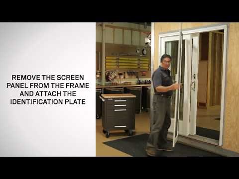 Installing and Adjusting a Gliding Insect Screen | Andersen Windows