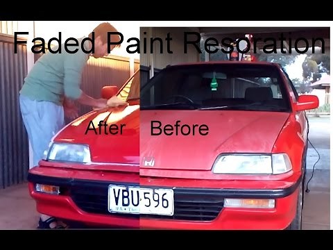 DIY Car Paint Restoration