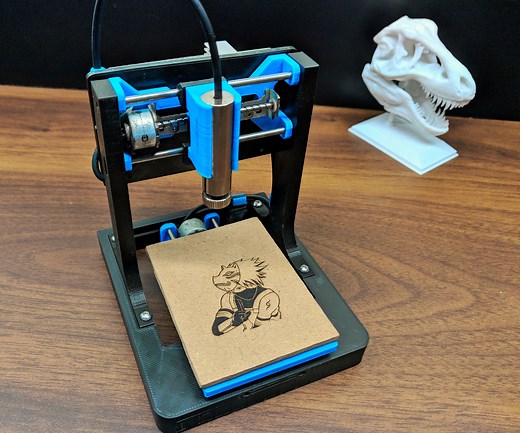 DIY Mini CNC Laser Engraver.