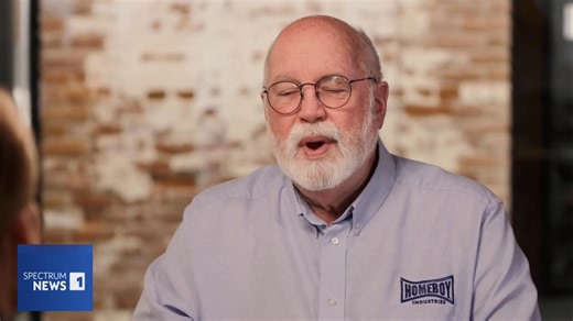 “It’s a model of a communal place where people feel safe, seen, and cherished. You can apply that model to any complex social dilemma… No healthy adult thinks that tenderness and compassion is weak. A lot of unhealthy folks and some of them, running our country, who think that’s weakness. But that’s just because they’re not fully whole” - Father Greg for LA Stories with Giselle Fernandez Thank you Spectrum News 1 SoCal for an incredible and timely segment. You can view the full segment here: htt