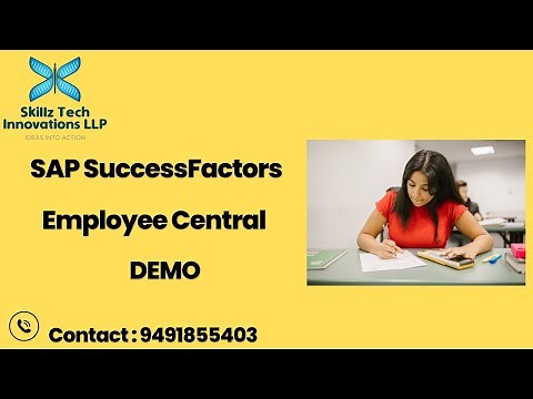 SAP SuccessFactors Employee Central | Live Demo & Step-by-Step Guide - March 2025 Demo