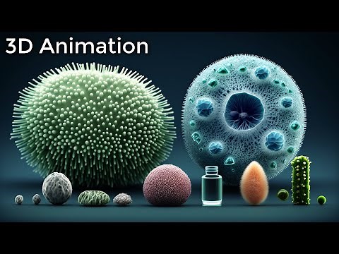 Microorganisms Size Comparison