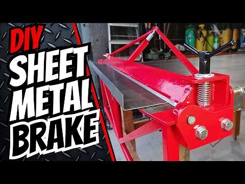 DIY Sheet Metal Brake /Bender – Bend 2mm Thick Sheets Like a Pro!