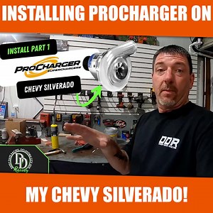 Installing Procharger on my Chevy Silverado! 🛠️ | Daddy Dave