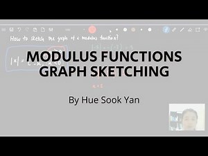 Modulus Functions | Graph Sketching