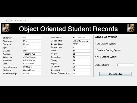 How to Create An Object Oriented Student Records using Polymorphism in Visual Basic.Net