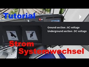 Hmmsim Metro 004 🚝 Tutorial, Stromsystemwechsel wie das richtig geht