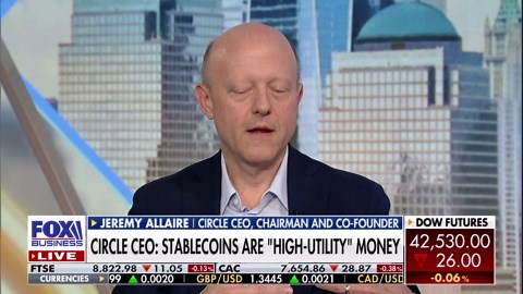 Circle CEO says ‘we’re in the very early stages’ of stablecoin successes