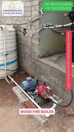 Wood Fire Boiler Successfully Installed by Thermokrupp Engineers | Industrial Boiler Experts