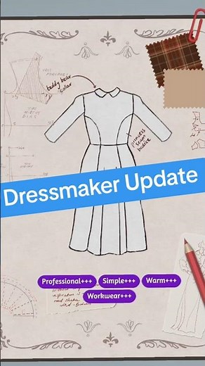 Download Dressmaker on itch if you'd like it to become a full game! #cozygames #indiegame