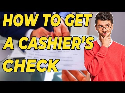 How To Get A Cashier's Check