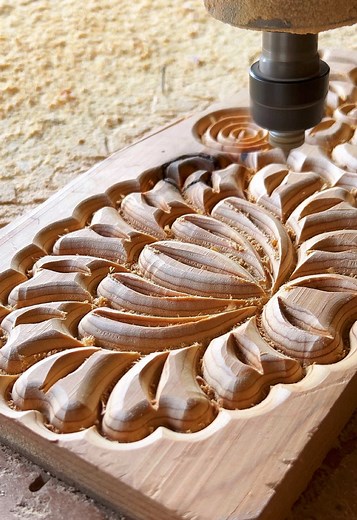 Satisfying CNC Carving: 2.5D Deep Wood Design