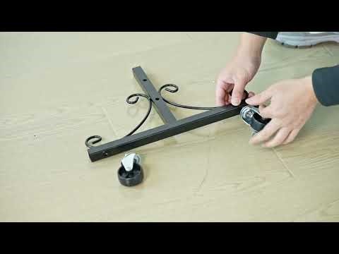 511 Gridwall Panel Display Stand Installation