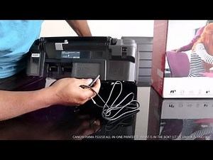 CANON PIXMA TS3350 ALL- IN - ONE PRINTER Unboxing Review