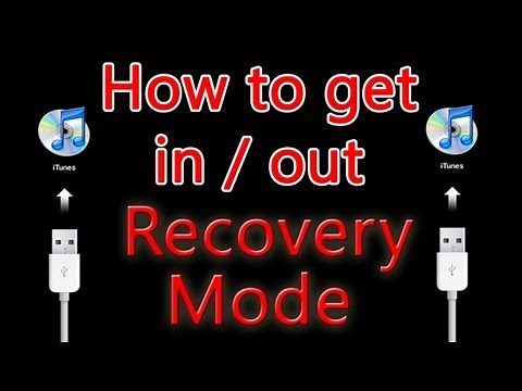 How To: Get in and out of Recovery Mode - iPhone iPad iPod