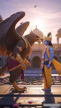 గరుడుని మించిన వేగం… సుదర్శన చక్రాన్నే మింగిన హనుమంతుడు!#IndianMythology#LordKrishna#Hanuman