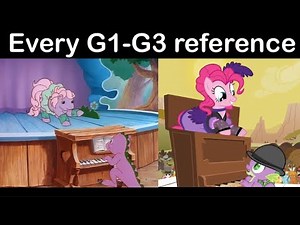 Every G1-G3 reference in MLP G4 [My Little Pony compilation]