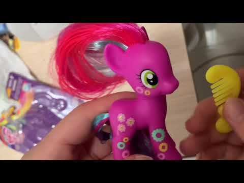 My little pony cheerilee unboxing haul!! Rainbow power line neon hair cheerilee