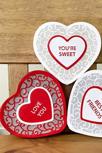 How To Make A Paper Heart Box With Free Template