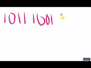 conversion binaire - hexadecimal direct