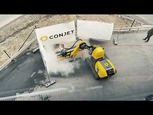Hydrodemolition by Conjet Automated Concrete Removal (ACR™) Robot 557 MPA