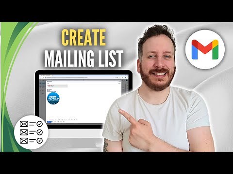 How To Create Mailing List In Gmail