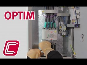 Installing a capacitor bank. OPTIM range