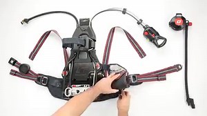 The Air-Pak™ X3 Pro was designed with a removable harness assembly to allow the SCBA to be cleaned after use to help reduce contamination. http://bit.ly/2nP2OTv | 3M Scott Fire & Safety