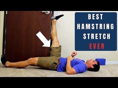 This Hamstring Stretch is the Best Way to loosen up and relieve tension!
