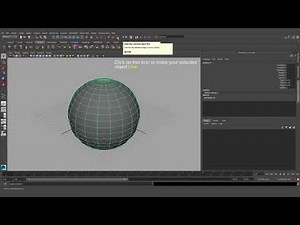 Maya Tutorial: How to Draw a Curve on a Polygon