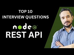 Top 10 REST API Interview Questions & Answers in Node.js | REST API Interview Preparation