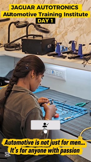 From Beginner to Pro 🔧 | Day 1 Automotive Training | Jaguar Autotronics - 78459 04064 #ecmtraining